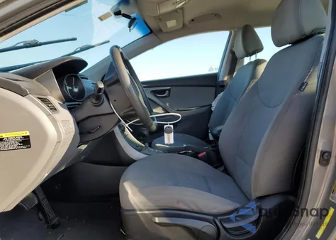 2013 Hyundai Elantra Gls from USA, damaged, VIN 5NPDH4AE1DH361256